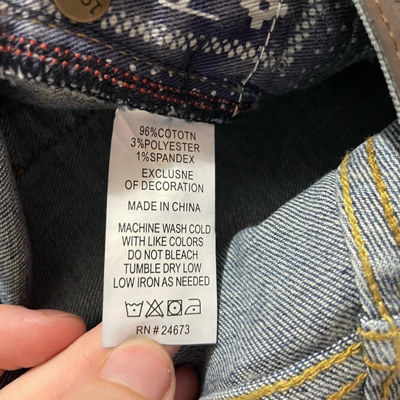 Devil-Dog Jeans‎ Mens Size 34x34 Slim Straight Leg Medium Wash Blue Denim - Picture 4 of 9